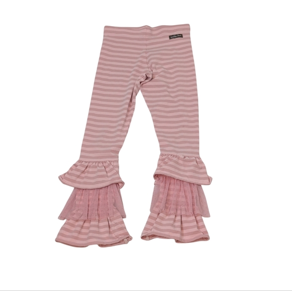 Matilda Jane Other - Matilda Jane Girls Ruffle Pants Size 8 Matilda Jane Pink Pants with Ruffle